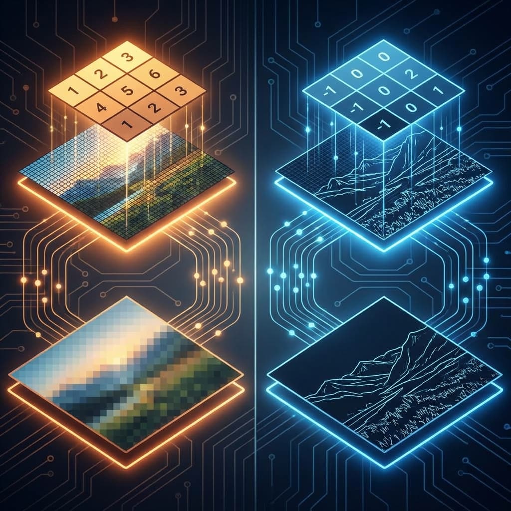 Image Filters Algorithms in C